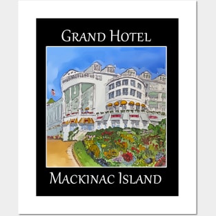 Grand Hotel Mackinac Island Posters and Art